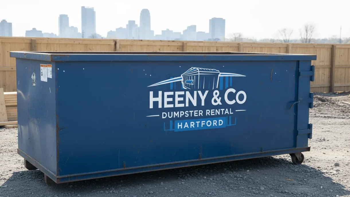 20 Yard Dumpster roll-off container in Hartford, CT 20 Yard Dumpster roll-off container in Hartford, CT